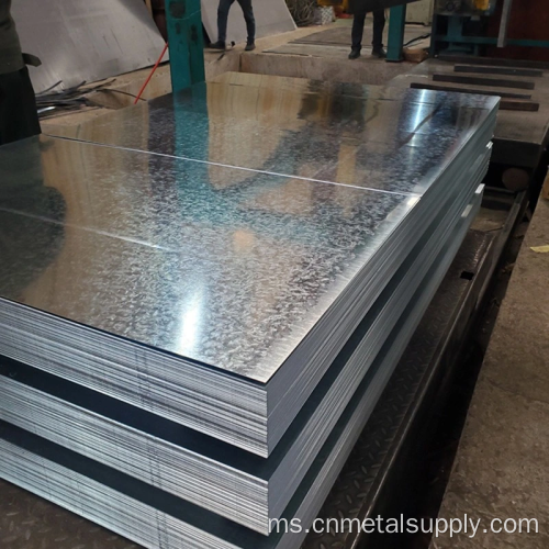 DX52D Z140 ZINC bersalut lembaran keluli